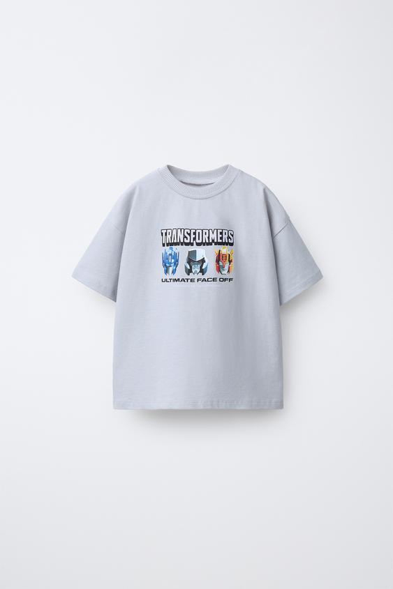 CAMISETA ESTAMPADA TRANSFORMERS® - Gris de Zara - Imagen 0