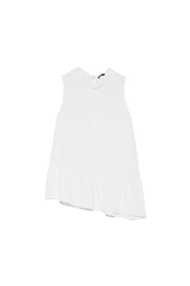 FRILLED BLOUSE