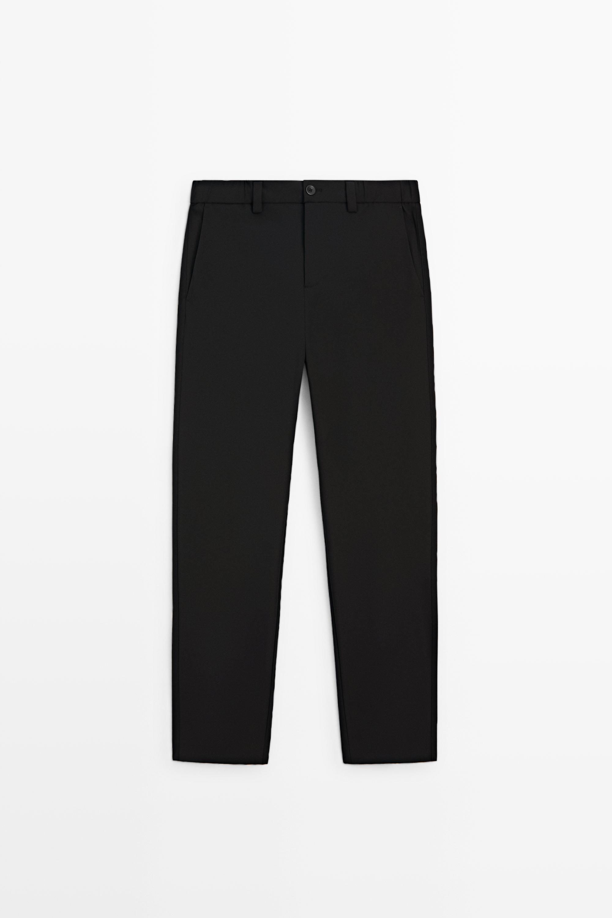 Regular-fit technical pants
