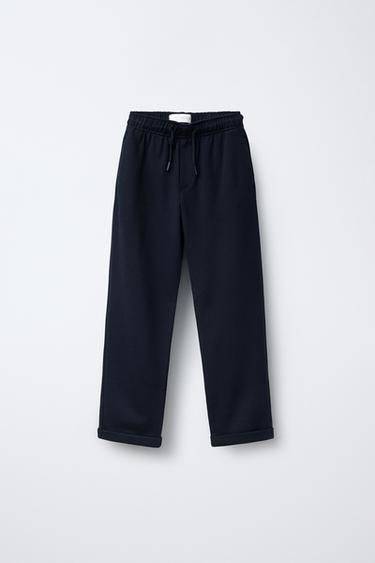 БРЮКИ-ДЖОГГЕРЫ COMFORT — МОРСКОЙ СИНИЙ от Zara
