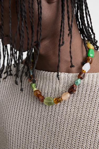 COLLIER FANTAISIE CONTRASTE - divers de Zara - Image 1