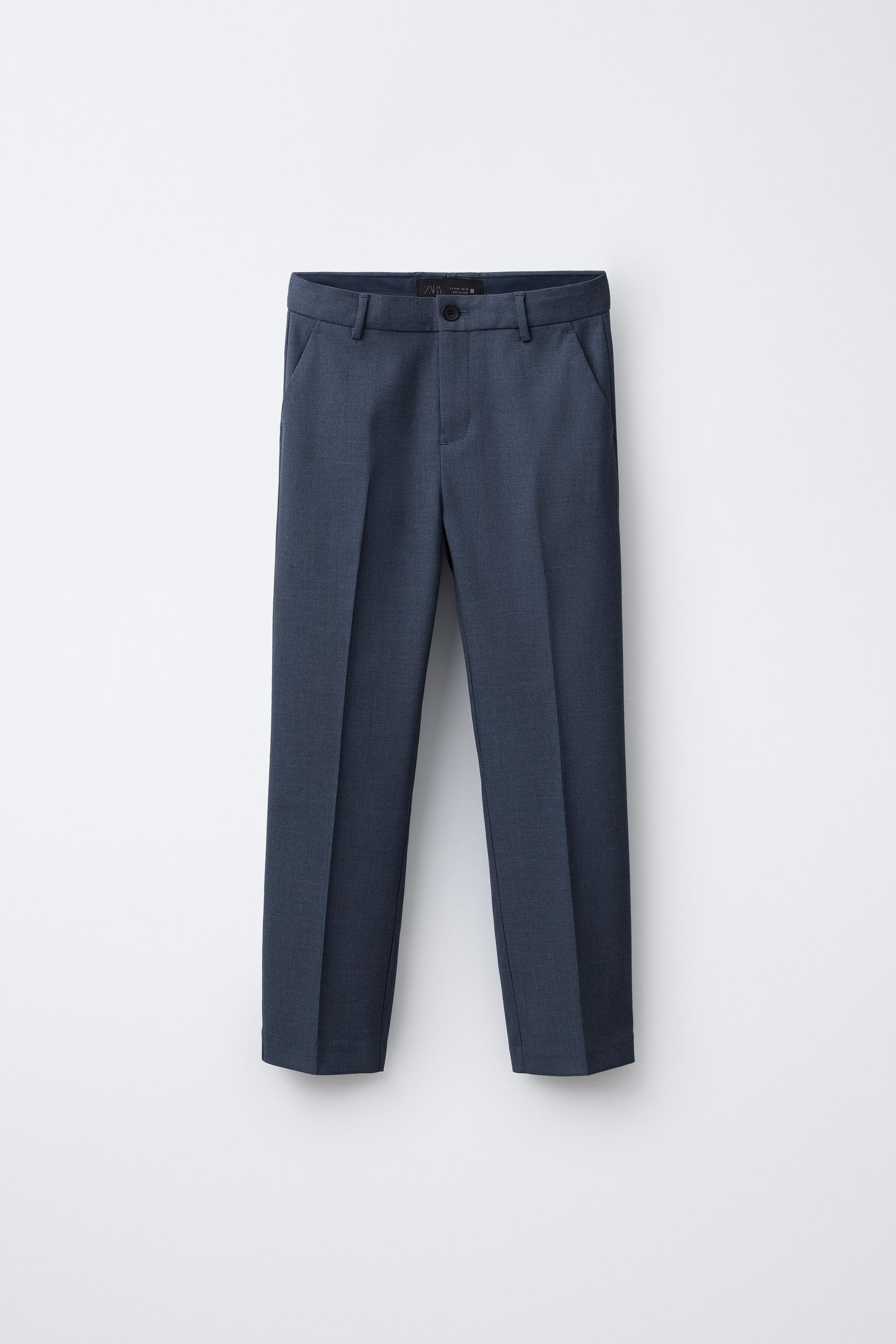 PANTALON DE COSTUME STRUCTURÉ