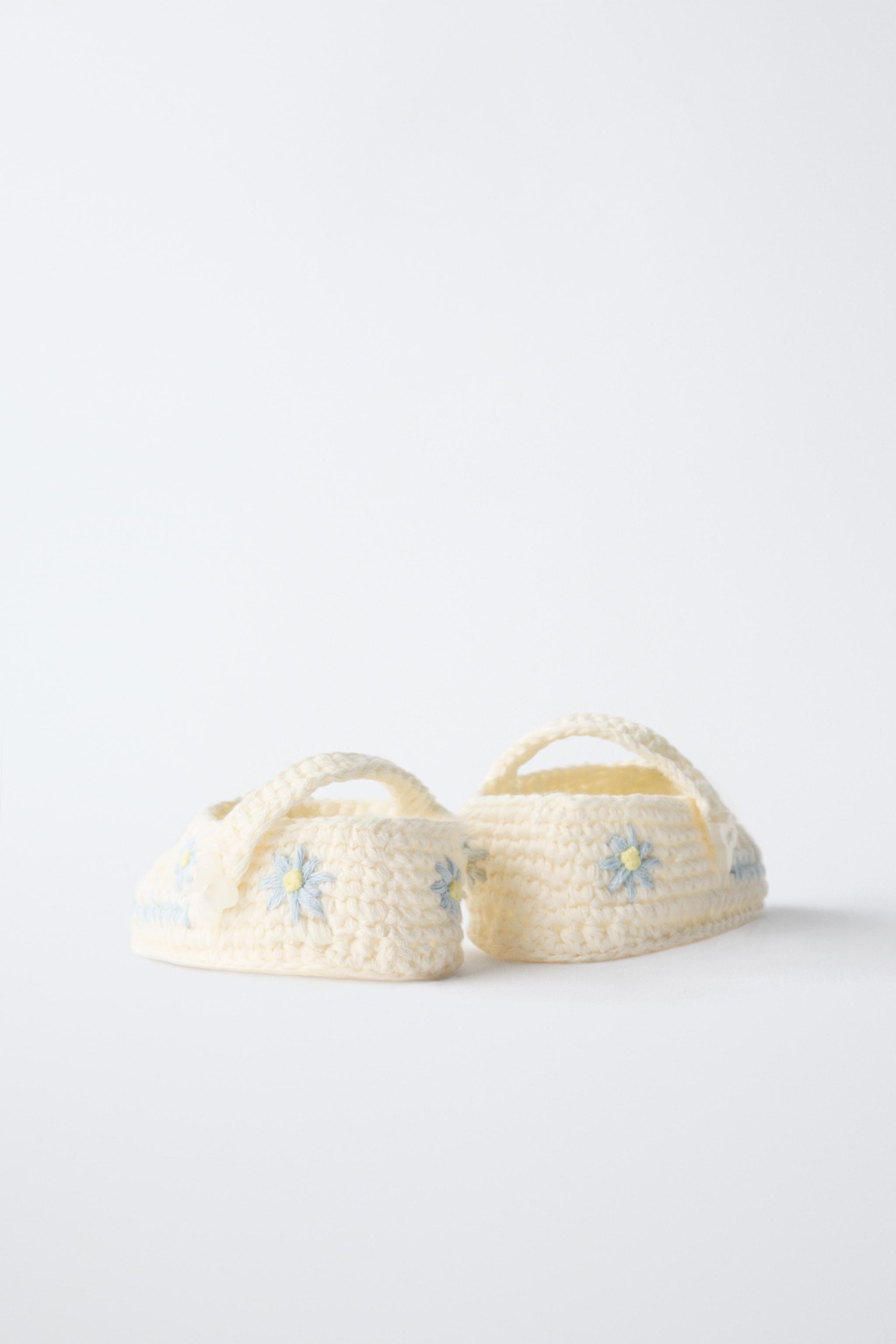 Детские ботинки Zara KNIT BOOTIES — фото 4
