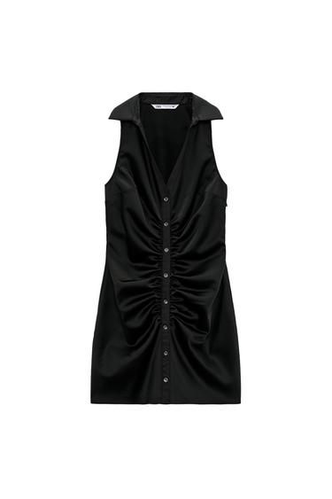 VESTIDO MINI SATINADO