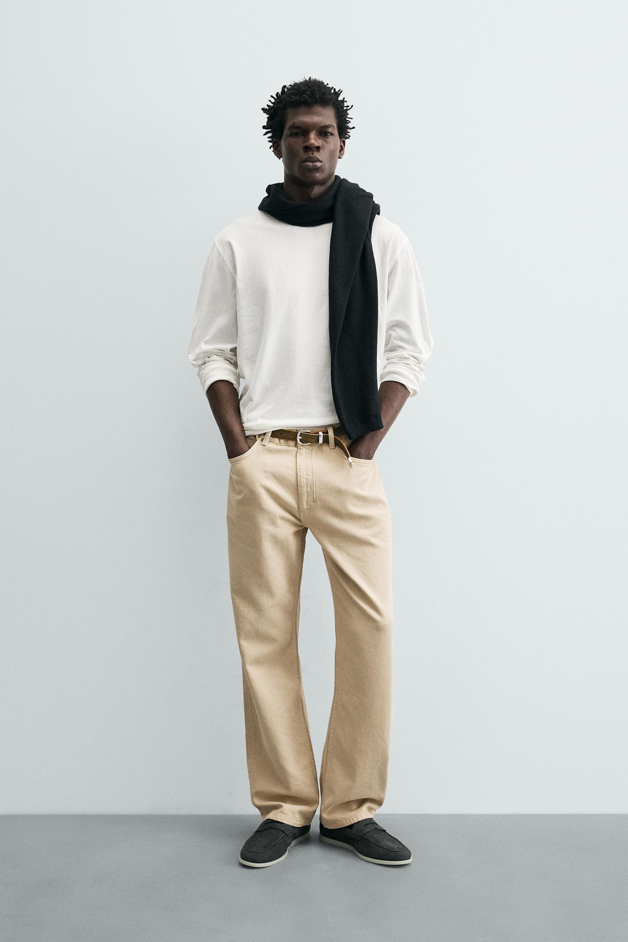 軽量ロングスリーブTシャツ - ライトグリーン | ZARA Japan / 日本