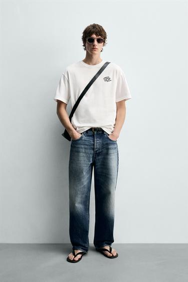 Zara CERAMIC PRINTS T-SHIRT - White - Image 0