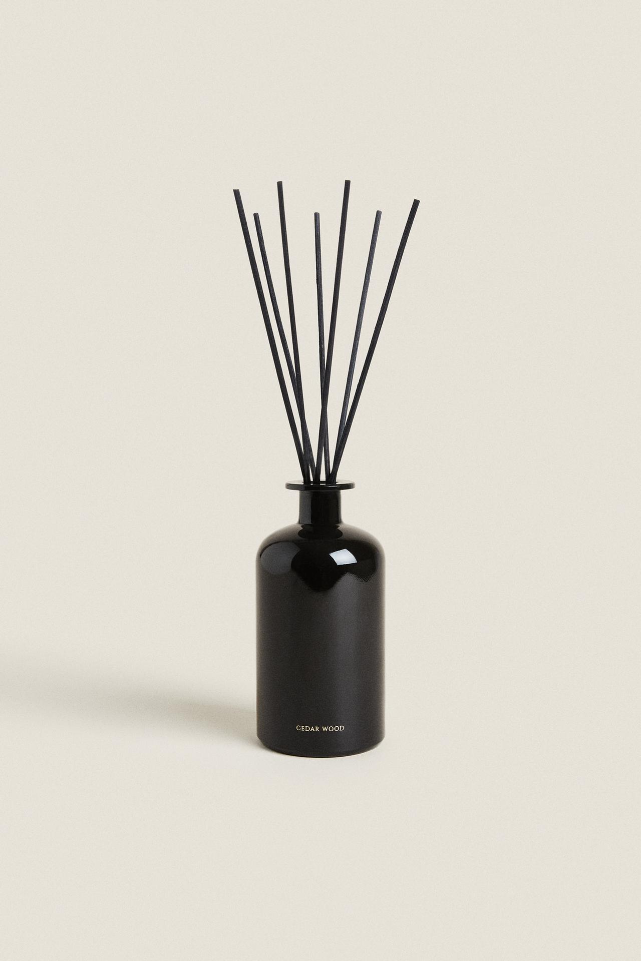(500 ML) CEDAR WOOD REED DIFFUSERS — Sky blue