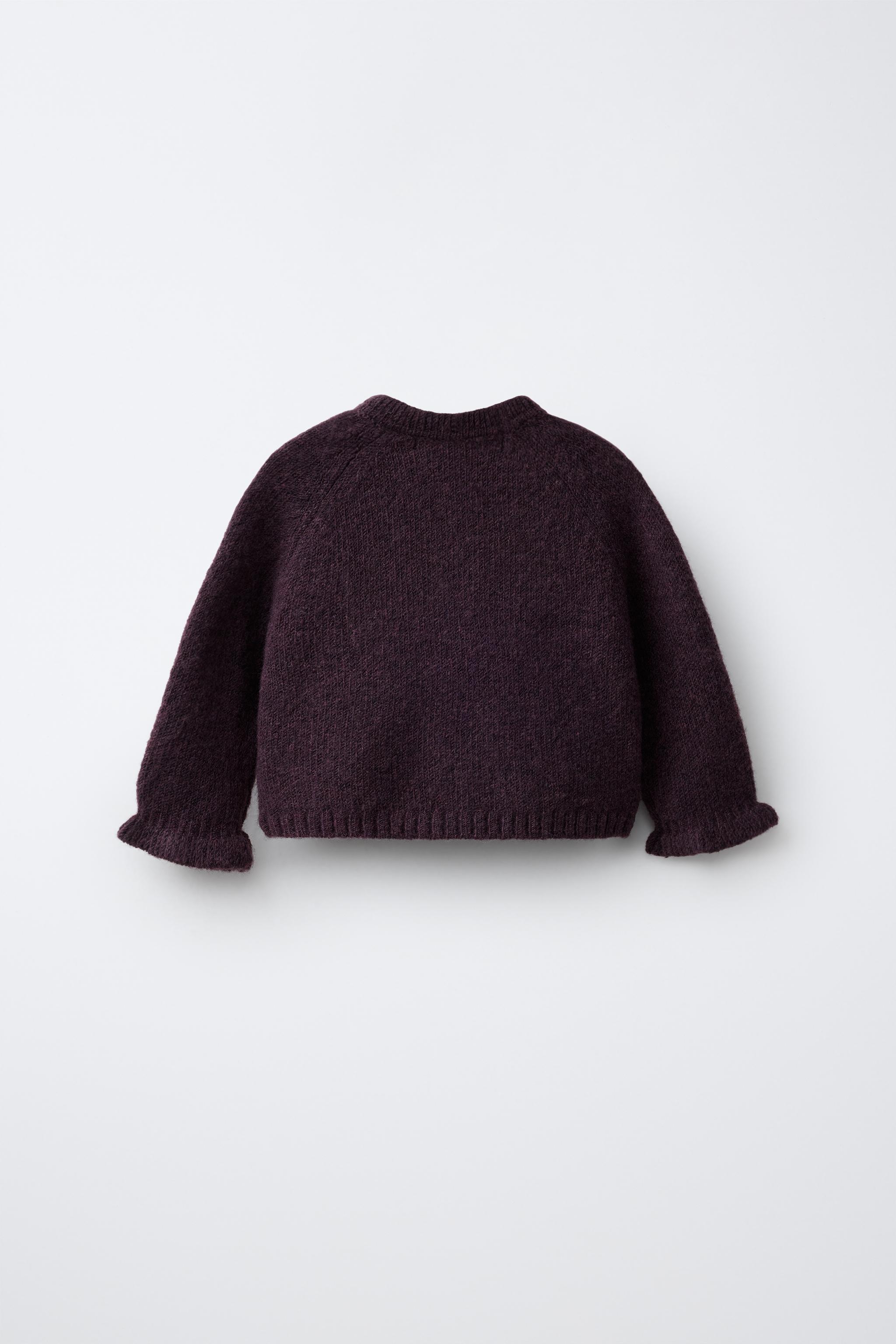 CARDIGAN WITH RUFFLES