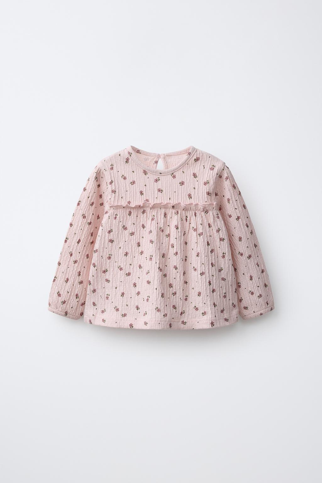 FLORAL TEXTURE T-SHIRT
