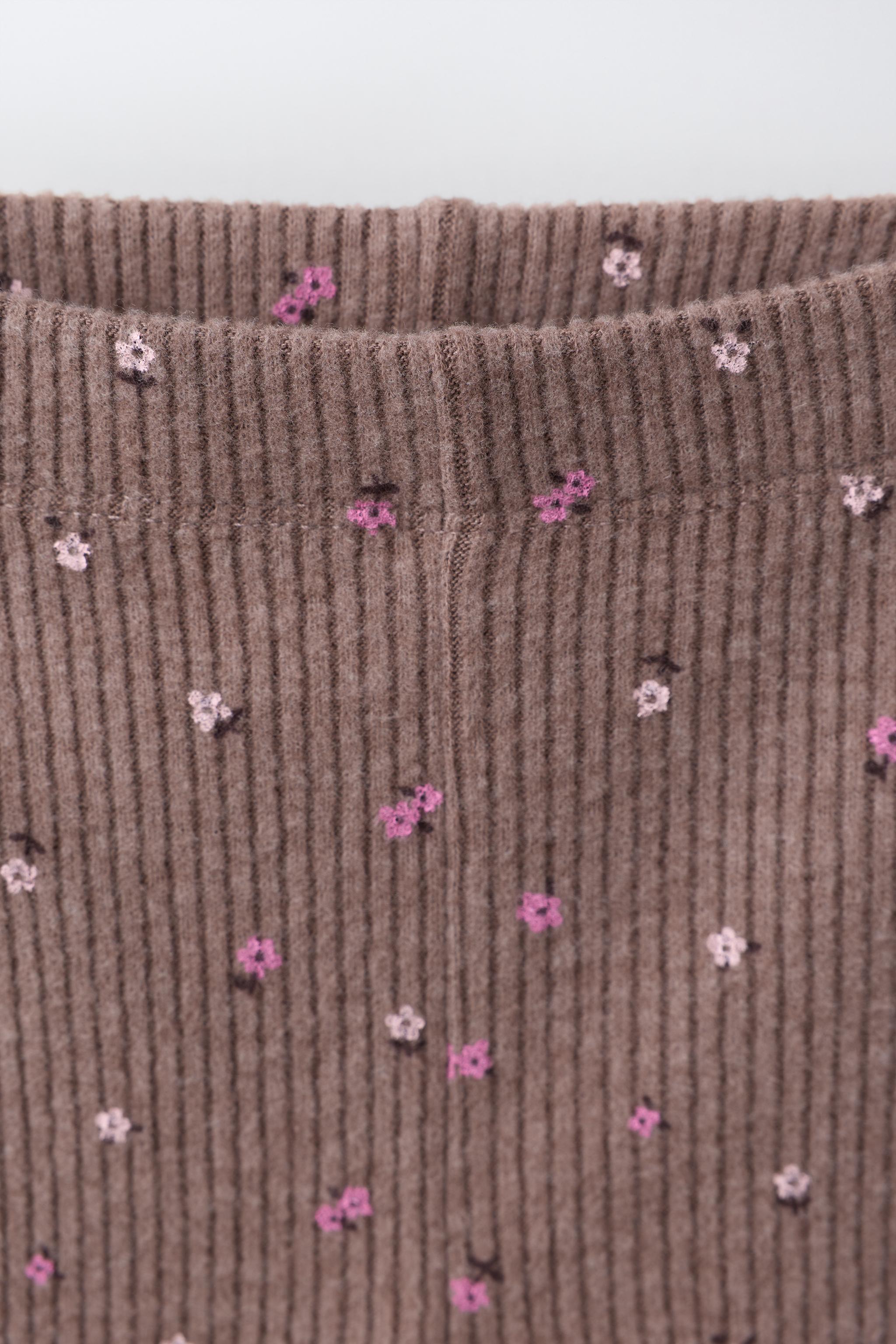 ENSEMBLE SWEAT ET LEGGING FLARE IMPRIMÉ À FLEURS