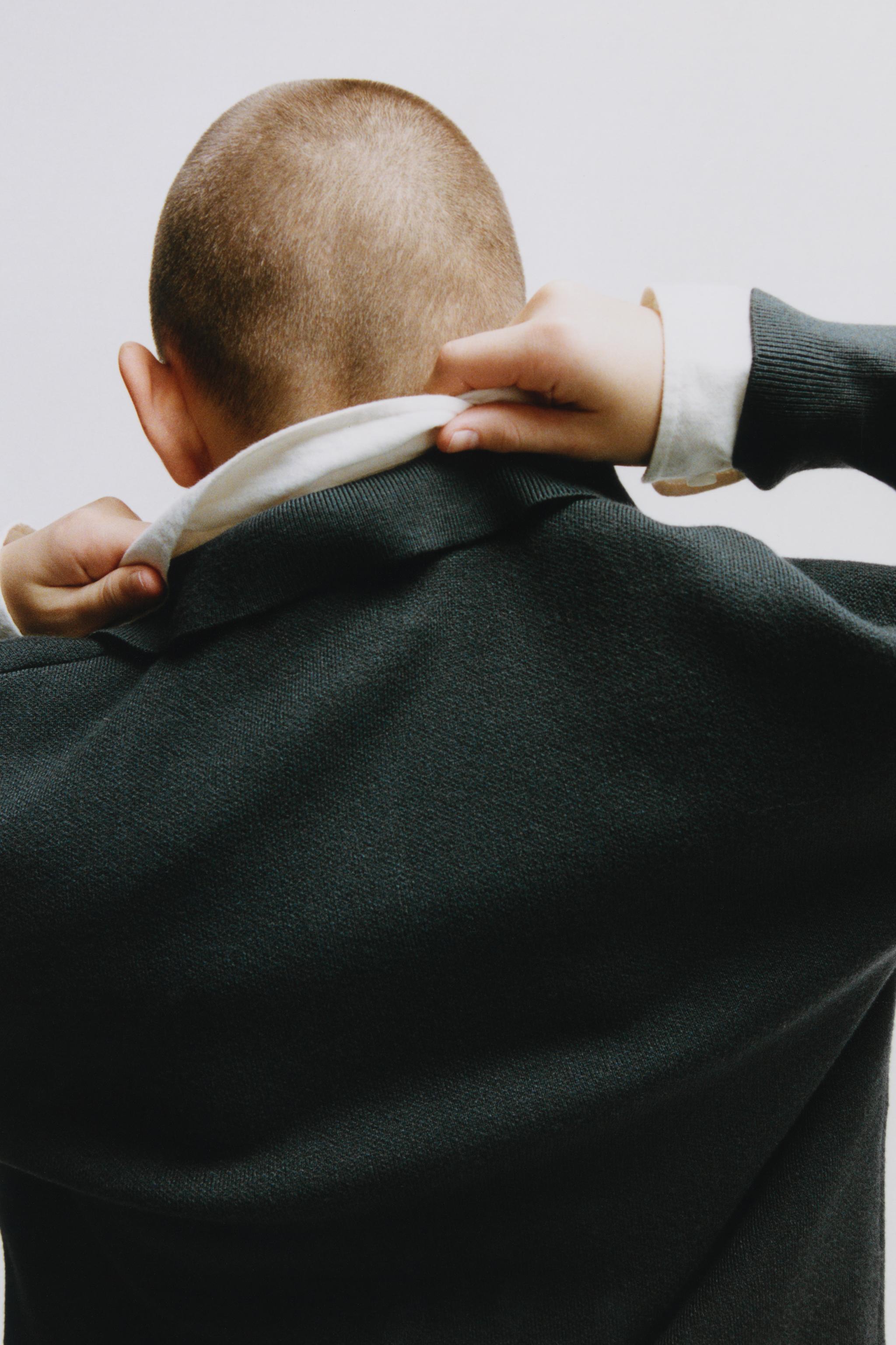 BASIC KNIT POLO SHIRT