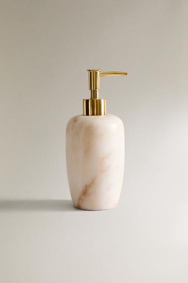 MARMEREN ZEEPDISPENSER - Beige van Zara - Afbeelding 0