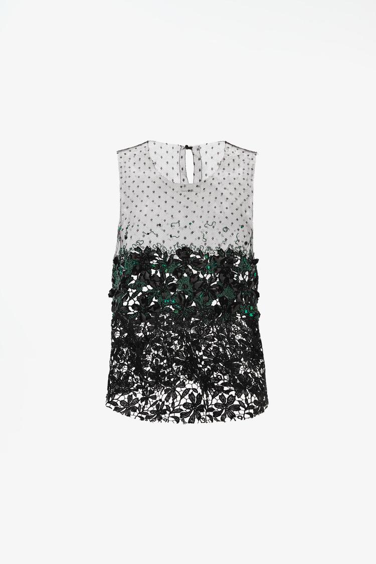 Top guipur joya limited edition