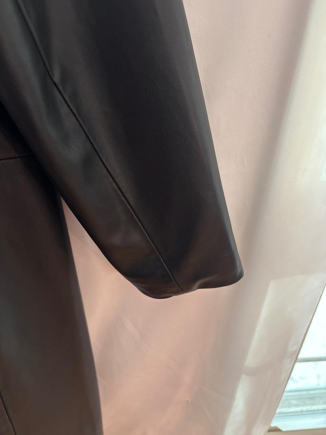 FAUX LEATHER COAT - Image 5