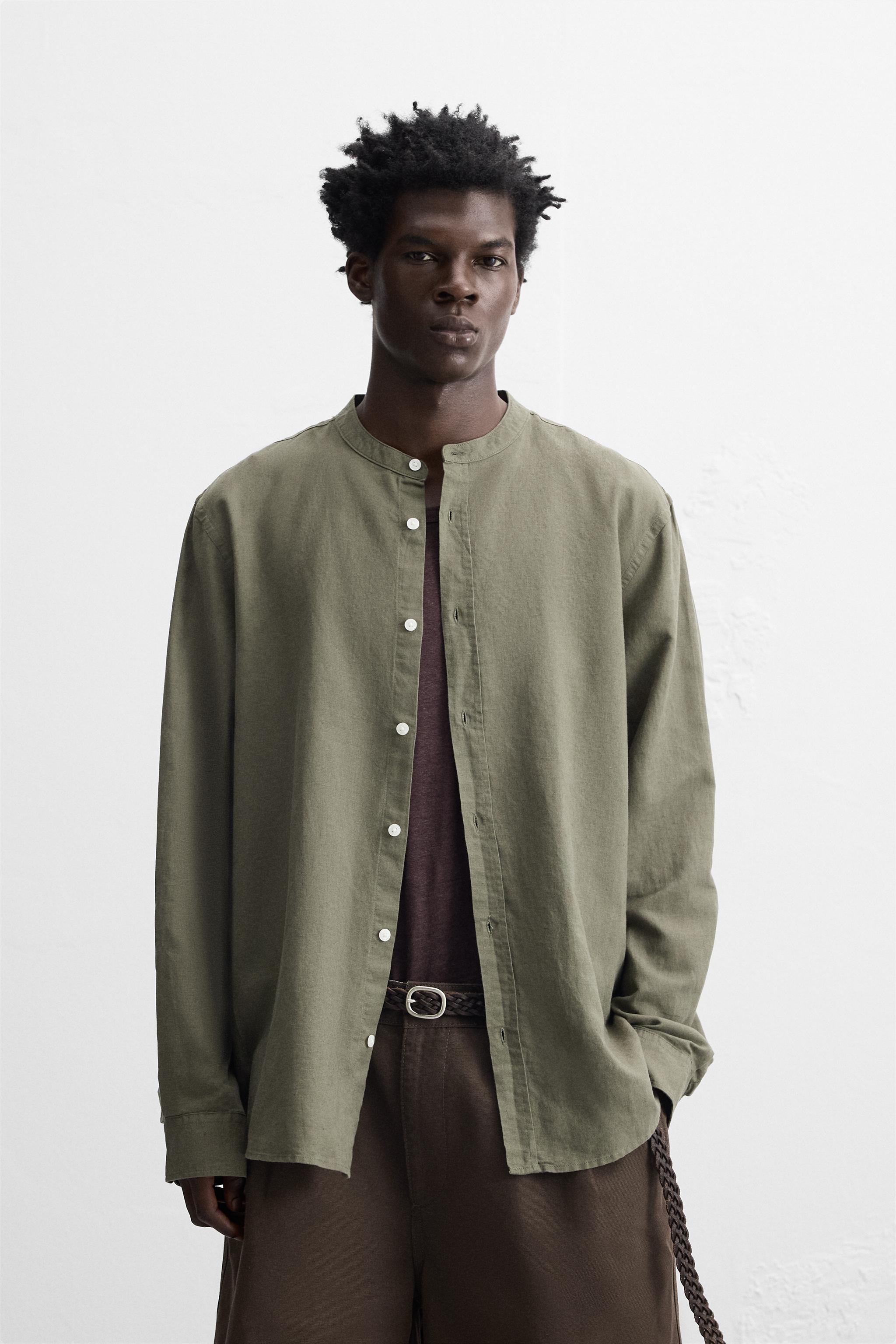 Men's Mandarin Collar Shirts | Explore our New Arrivals