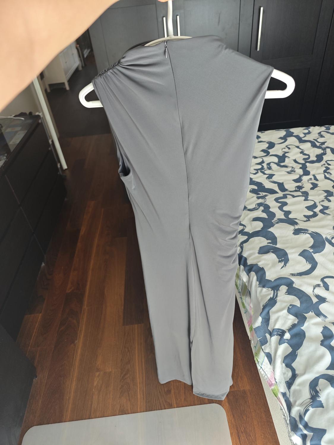 DRAPED MIDI DRESS - Image 3