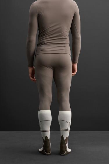 FIRST LAYER SHAPEWEAR LEGGINGS - Brown by Zara - Image 2