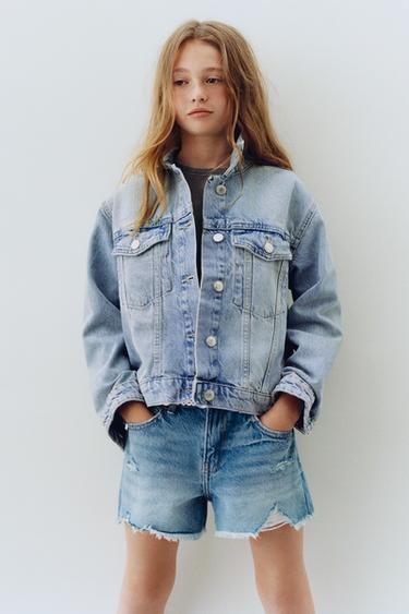 BASIC DENIM JACKET - Blue by Zara