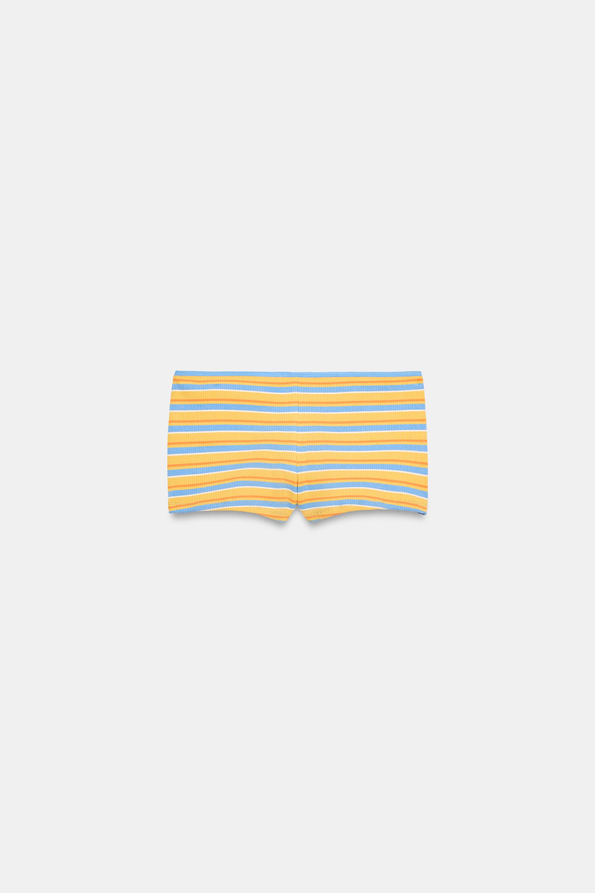 MINI STRIPED SHORTS