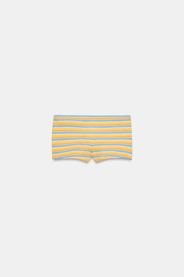 STRIPED MINI SHORTS - Multicoloured by Zara - Image 1