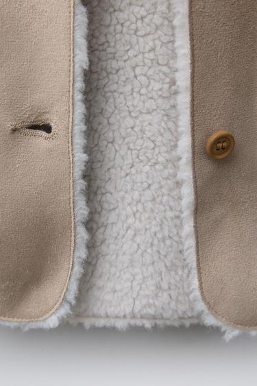 REVERSIBLE HOODED JACKET - Beige by Zara - Image 3
