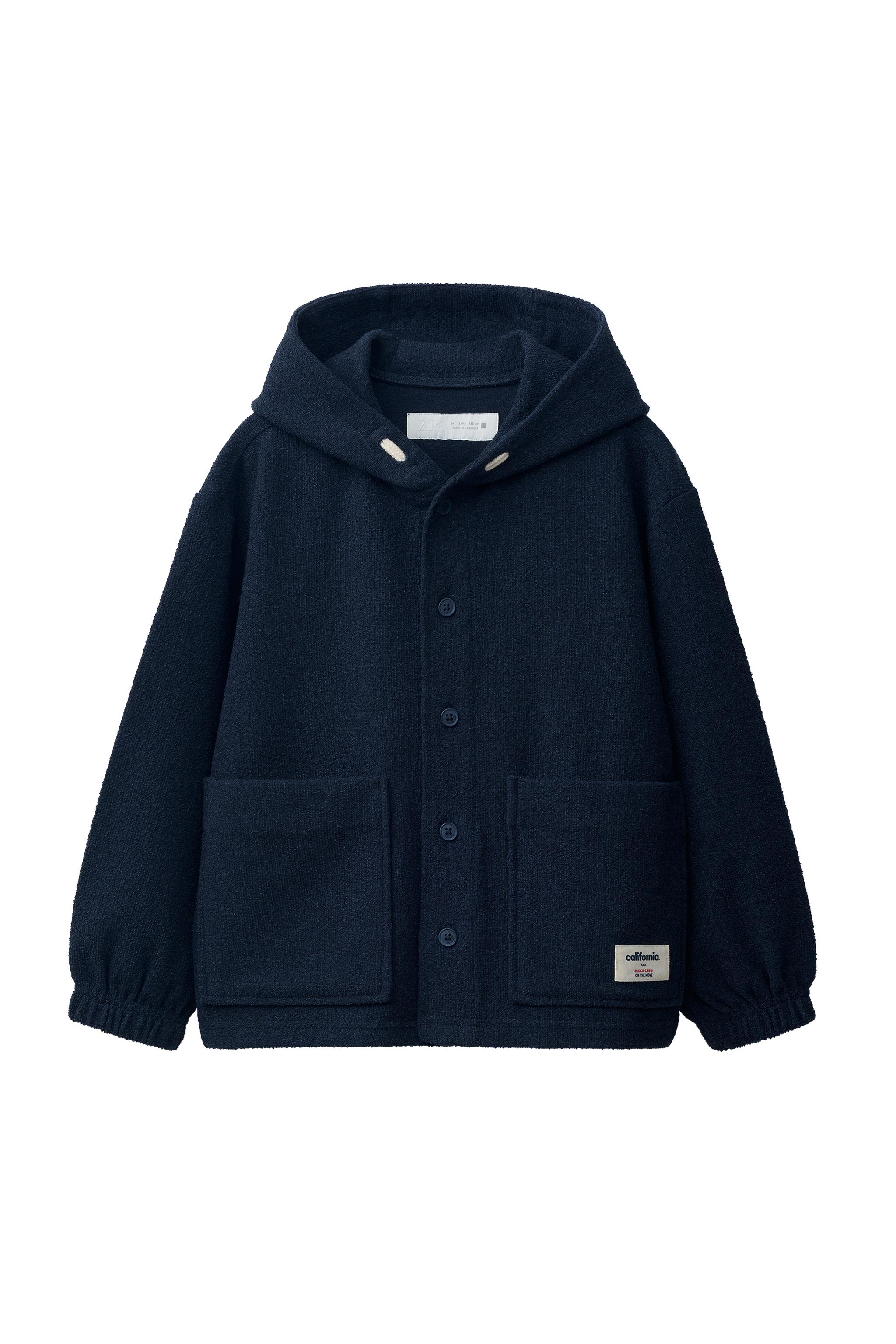 zara パーカー ZARA】ウォッシュ加工ジッパー仕様フーディ (ZARA/パーカー・フーディ