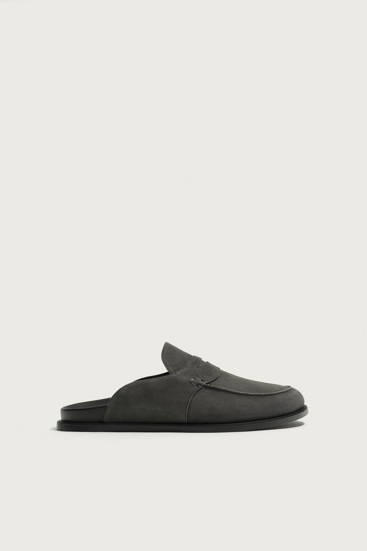 MOCASINES DE CUERO TIPO CLOGS 4