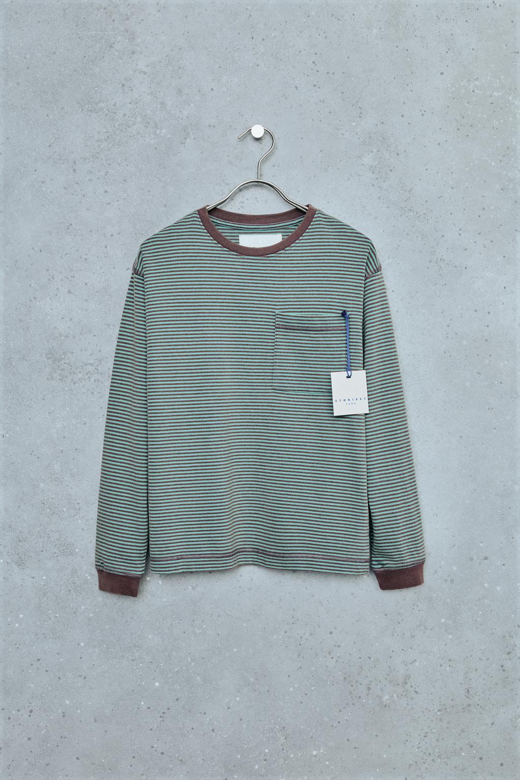 STORIESZ - WASHED STRIPED T-SHIRT