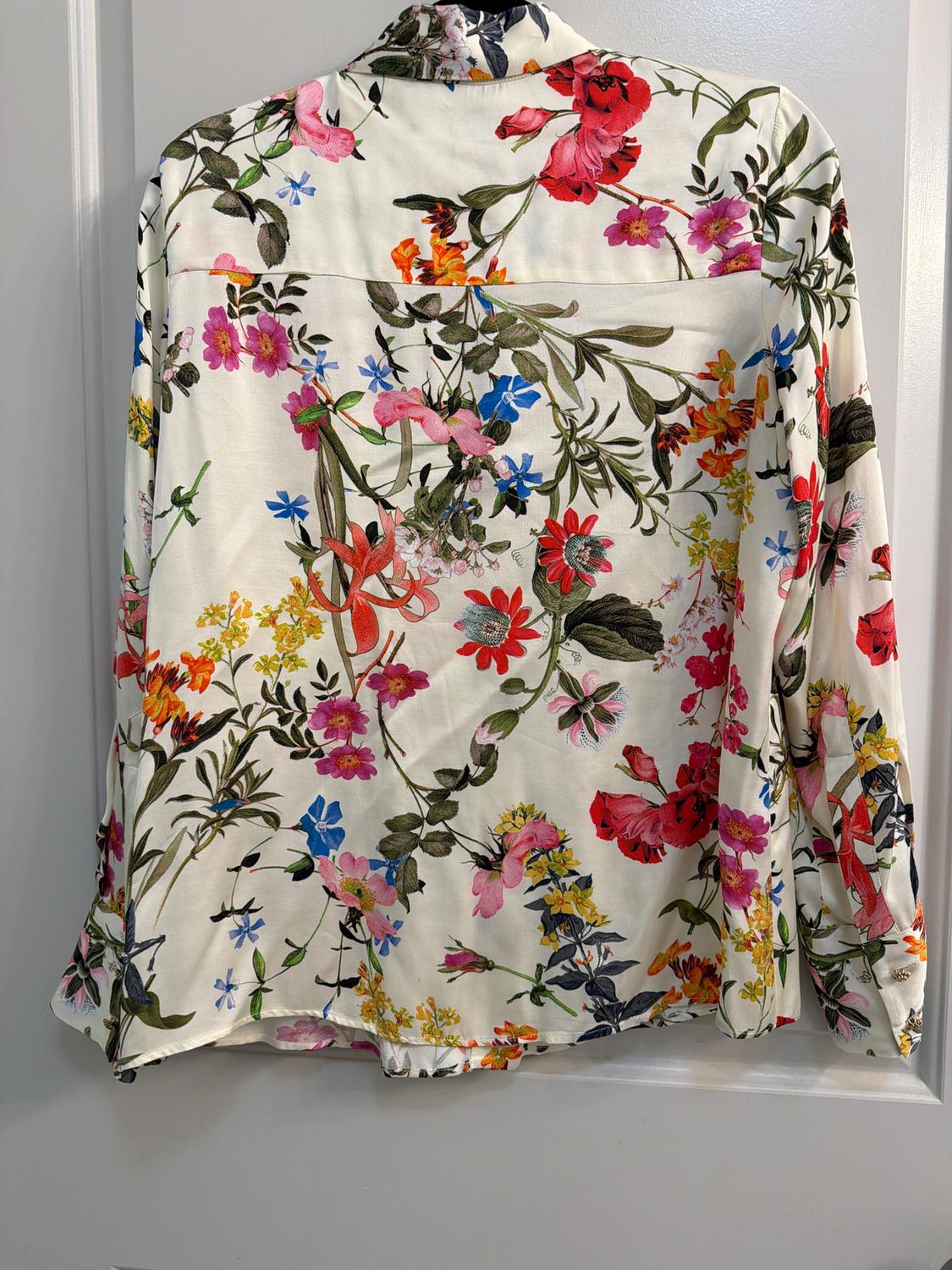 PRINT BUTTON SHIRT ZW COLLECTION - Image 2