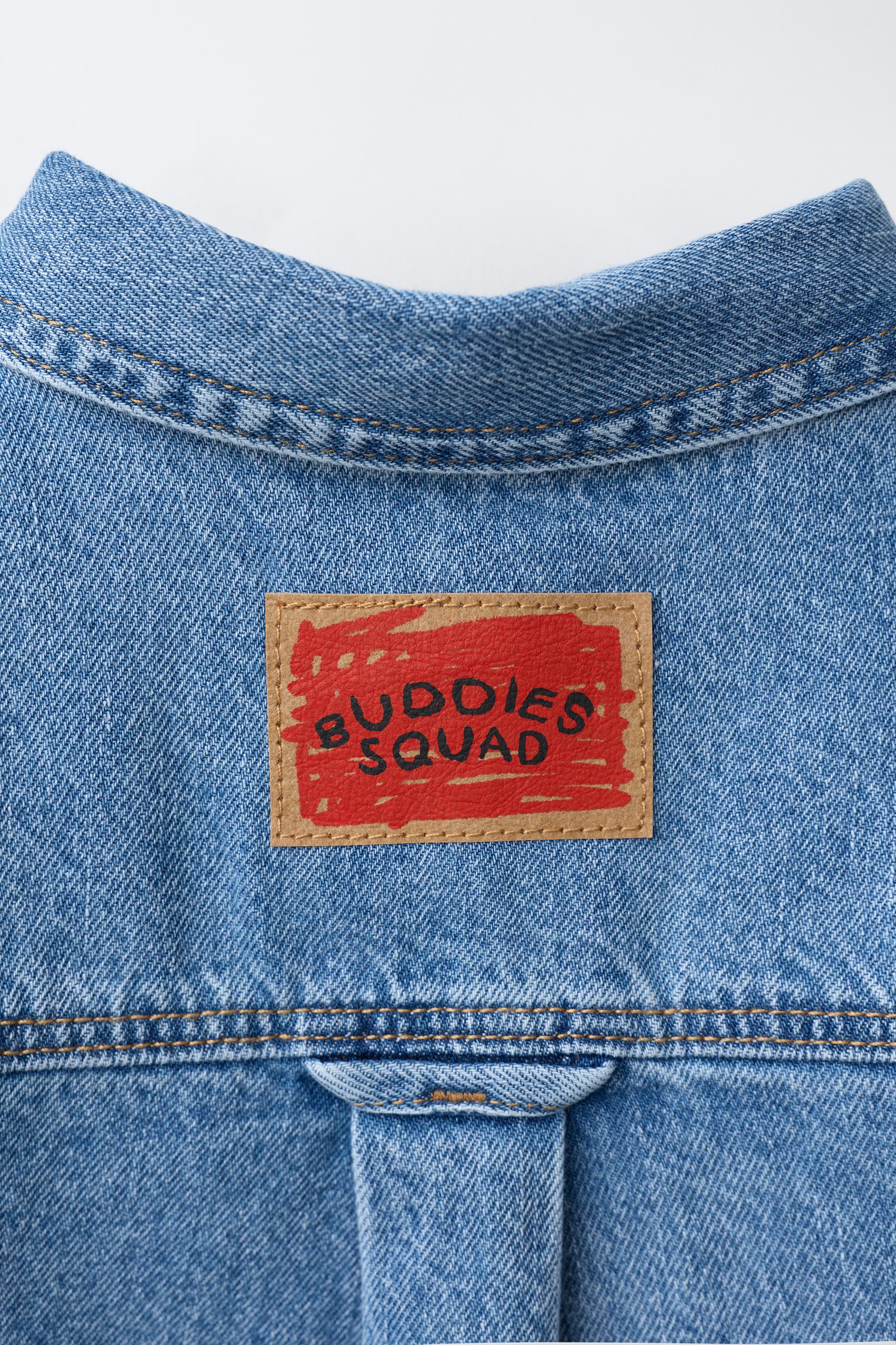Zara © DISNEY DENIM OVERSHIRT — фото 4