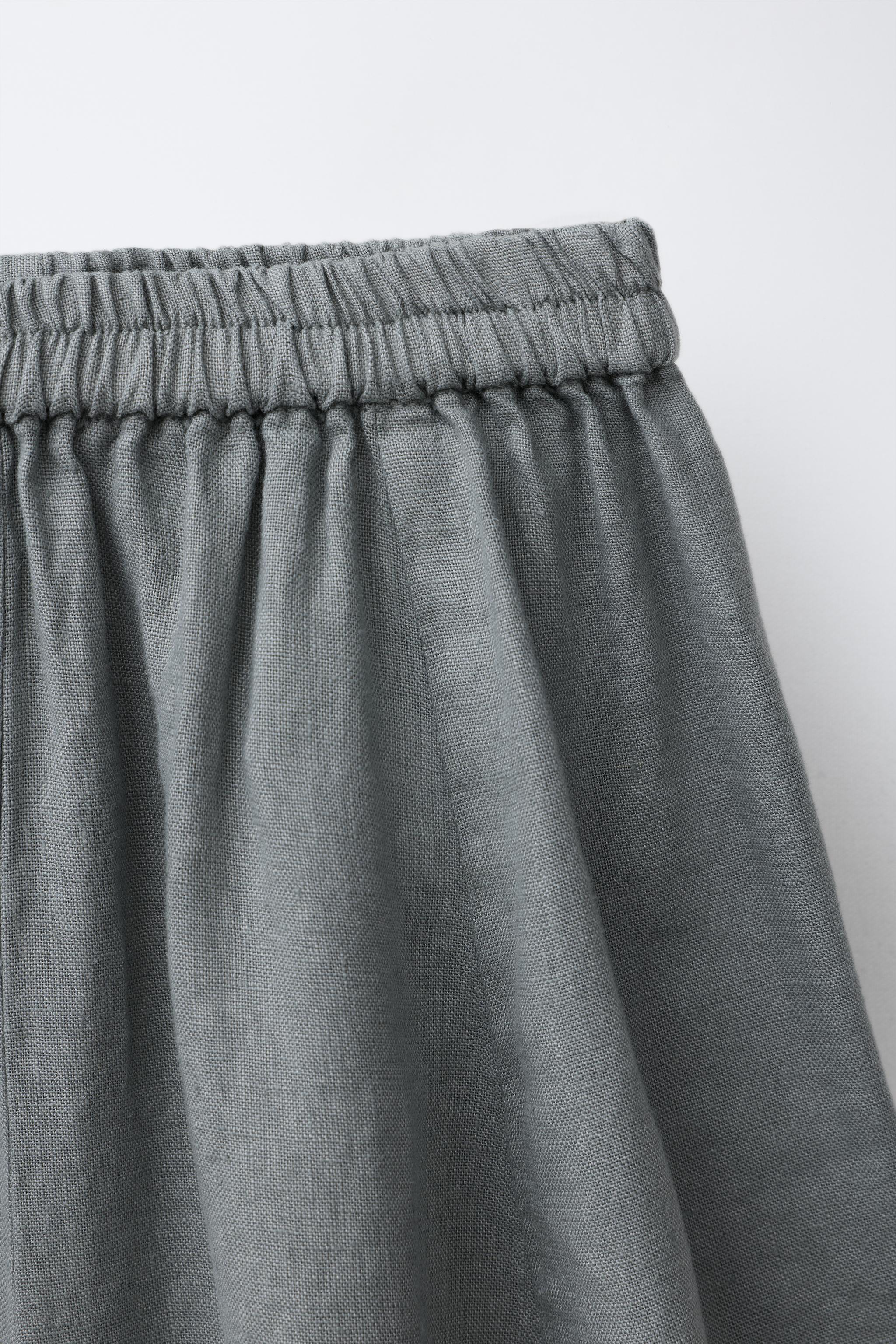 100% LINEN BALLOON PANTS