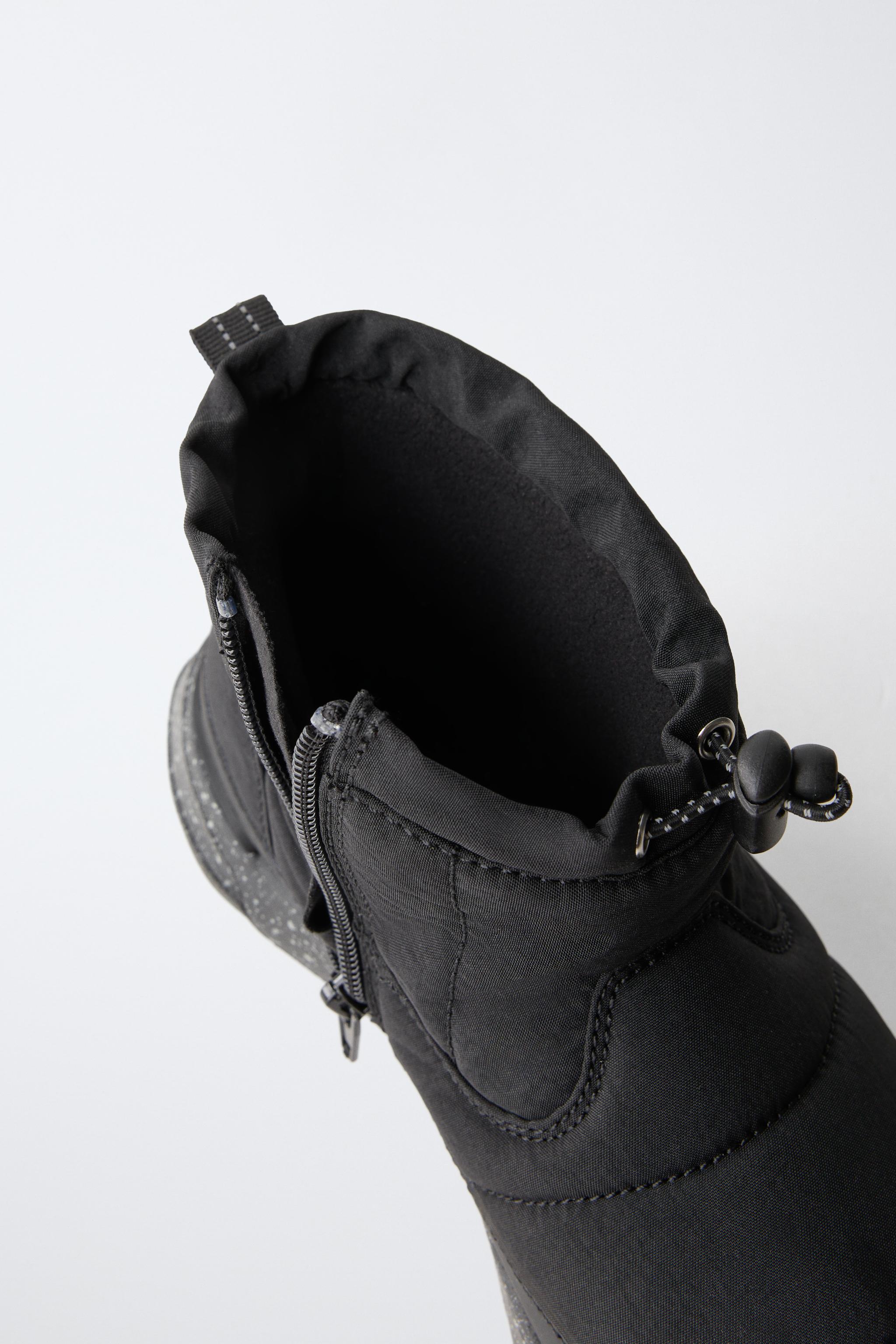 QUILTED ANKLE BOOTS