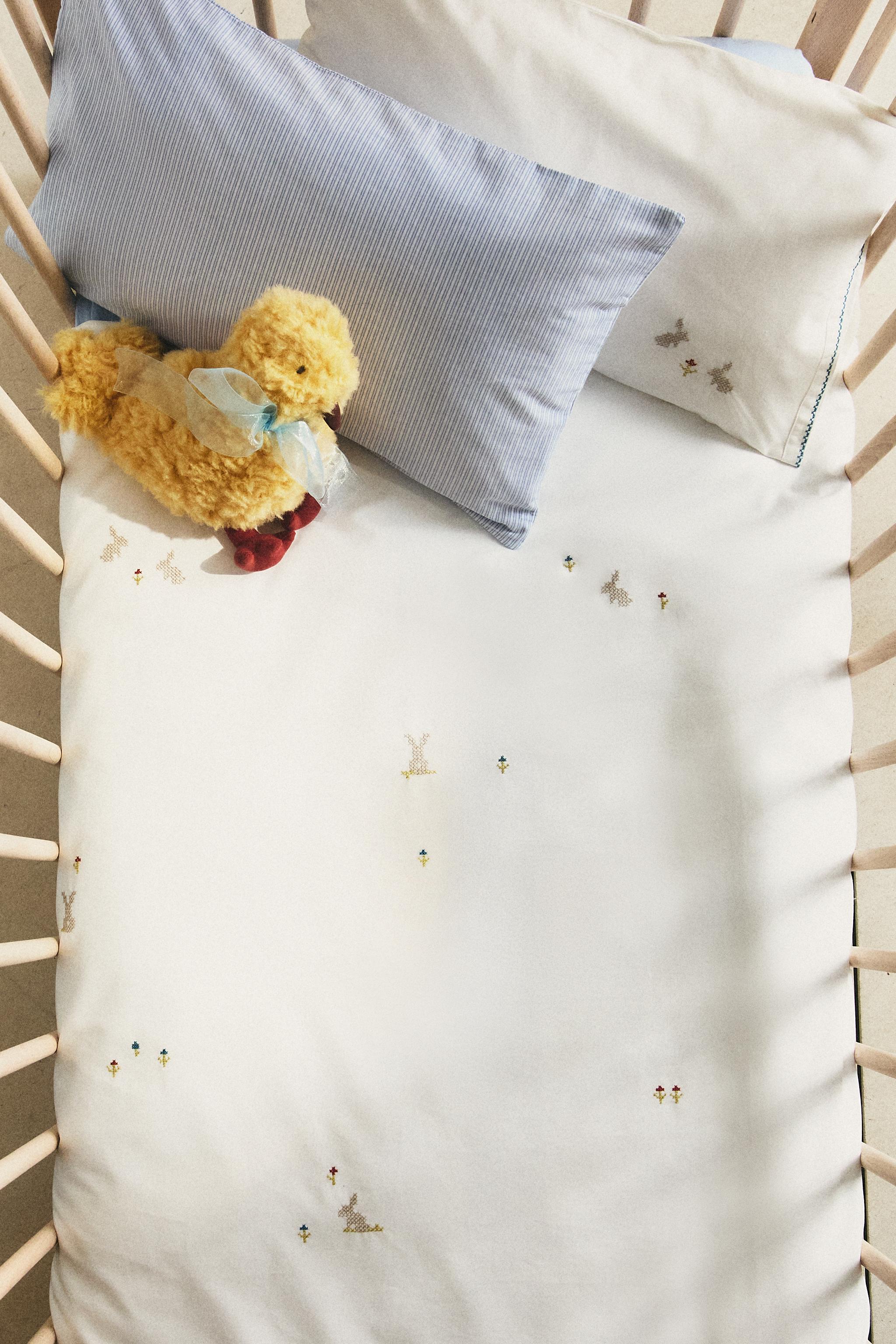 Zara Kids RABBIT DUVET COVER — фото 8