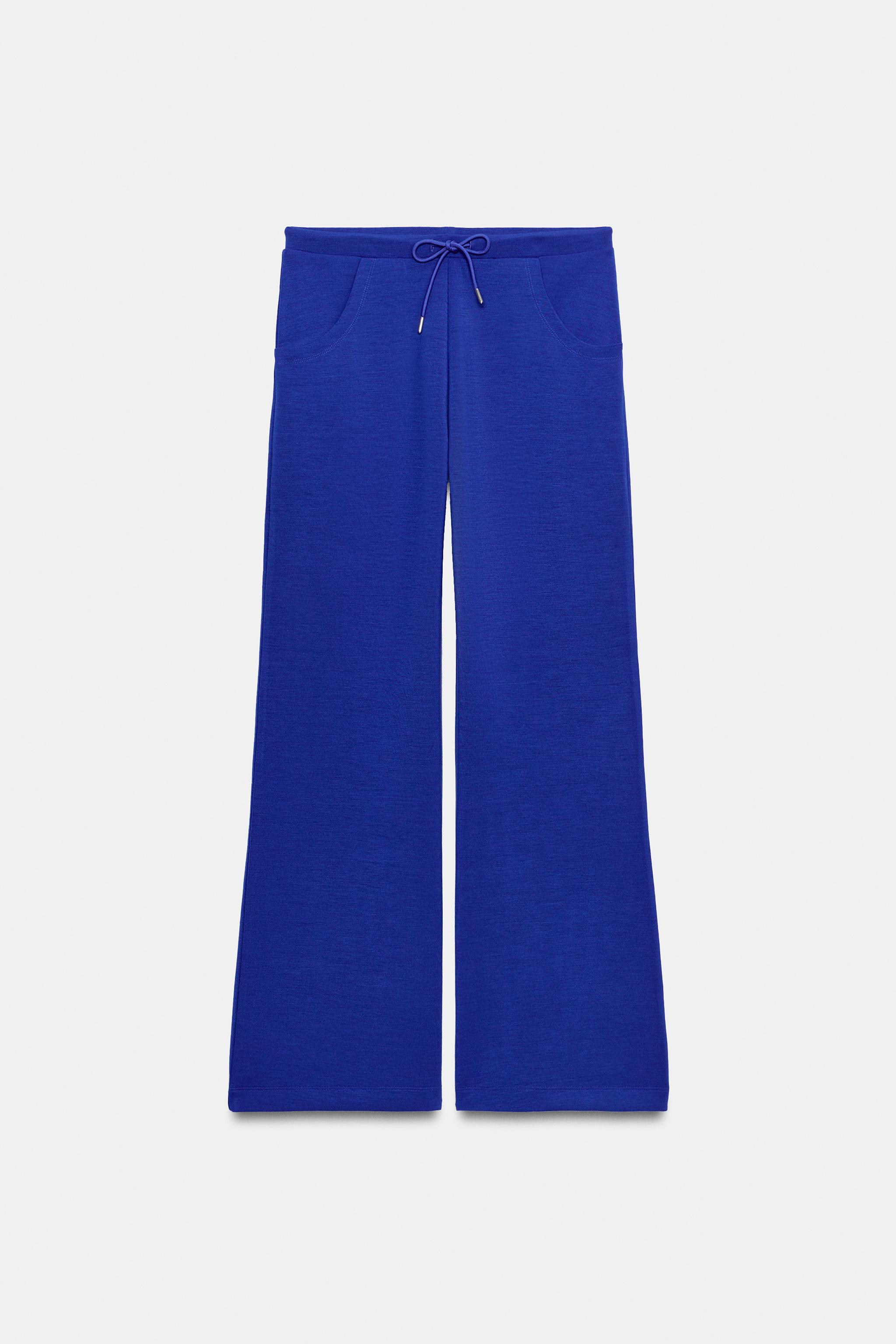 PANTALON FLARE INTERLOCK