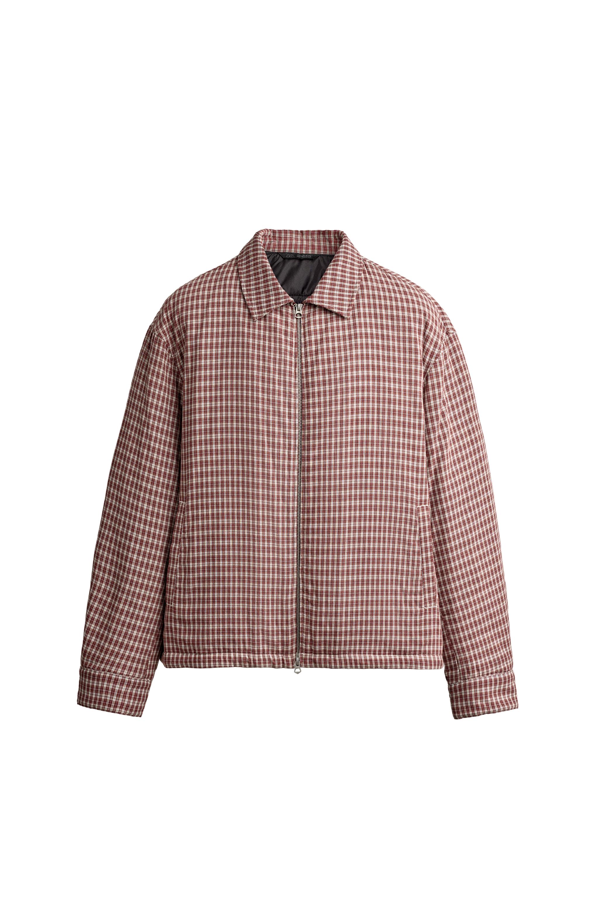 SOBRECAMISA ACOLCHADA CUADROS