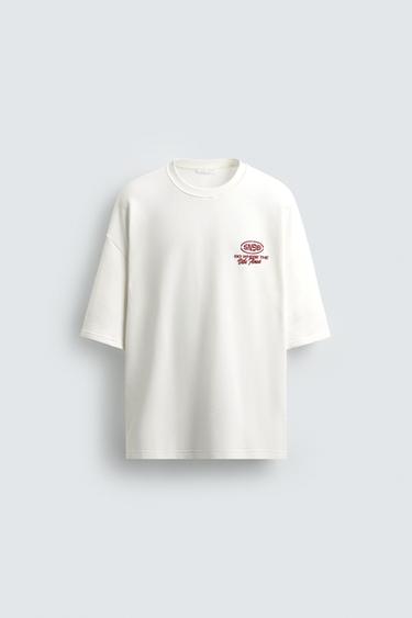 SUDADERA ESTAMPADOS COMBINADOS - Negro de Zara