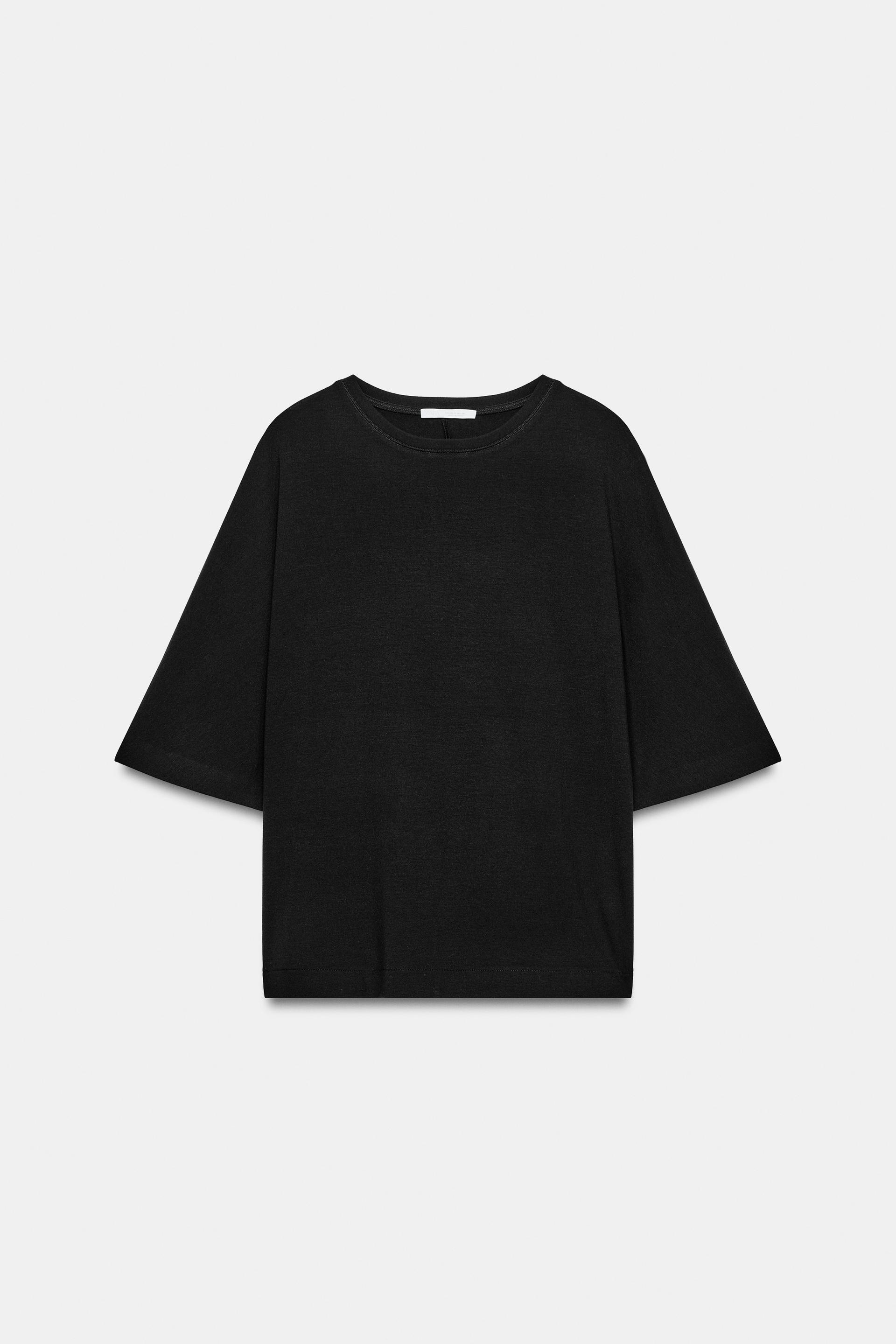 FLOWY OVERSIZED T-SHIRT thumbnail 5