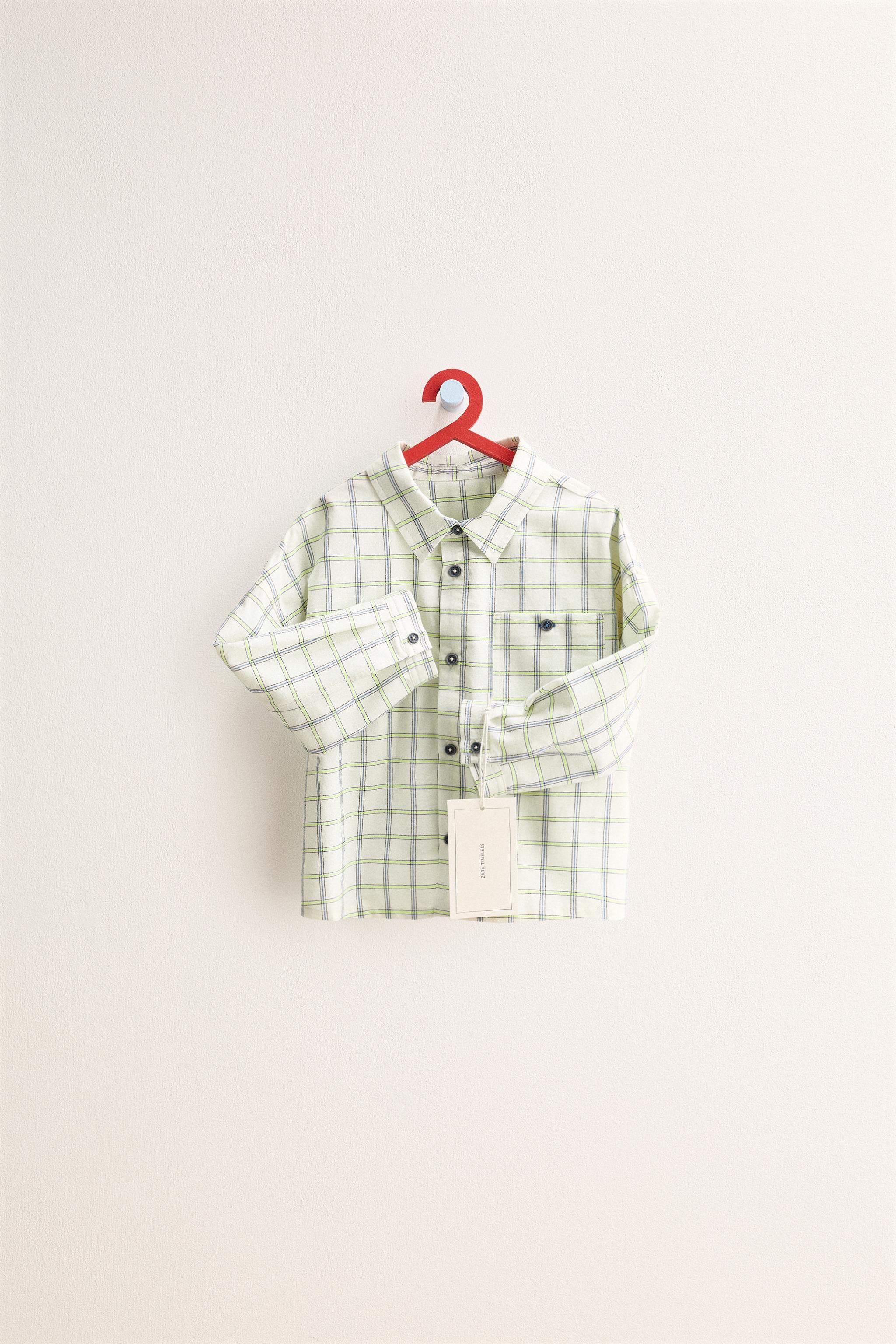 ZARA TIMELESS - PLAID POCKET SHIRT