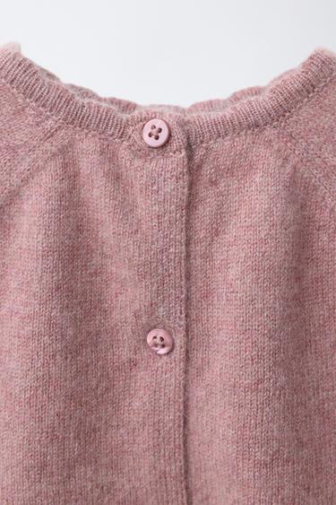 100% CASHMERE SWEATER - Light pink by Zara - Image 3