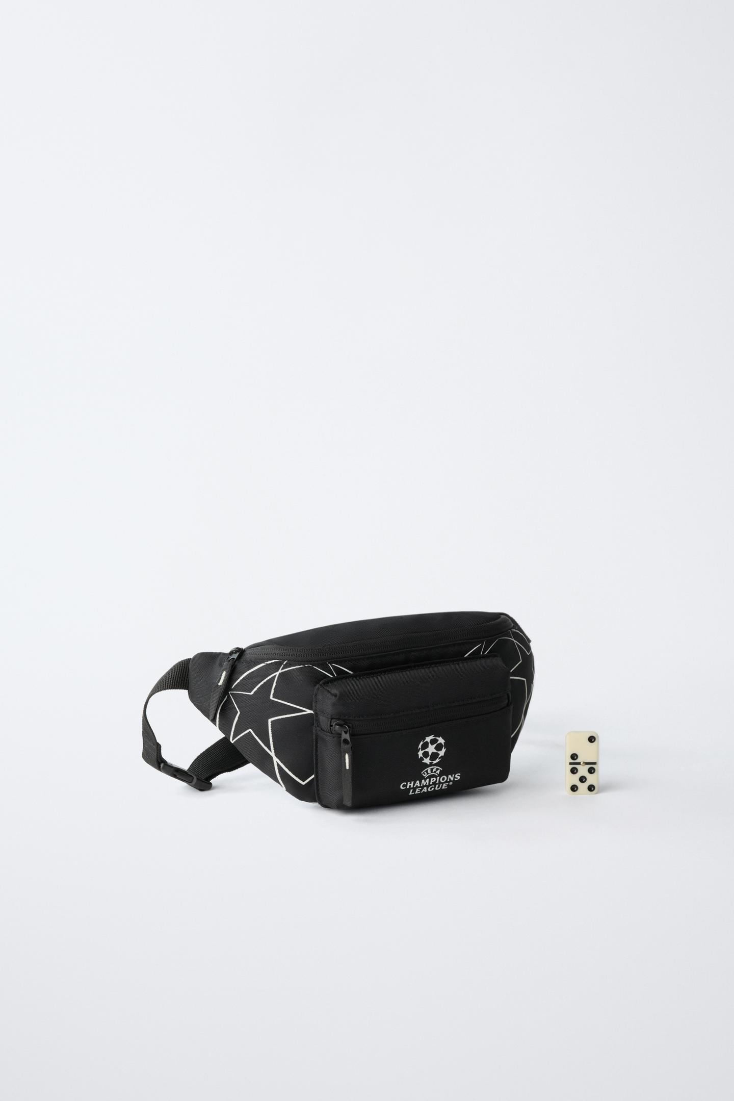 Детская сумка Zara UEFA Champions League ® Glow IN the Dark Belt, цвет: Чёрный — фото 6