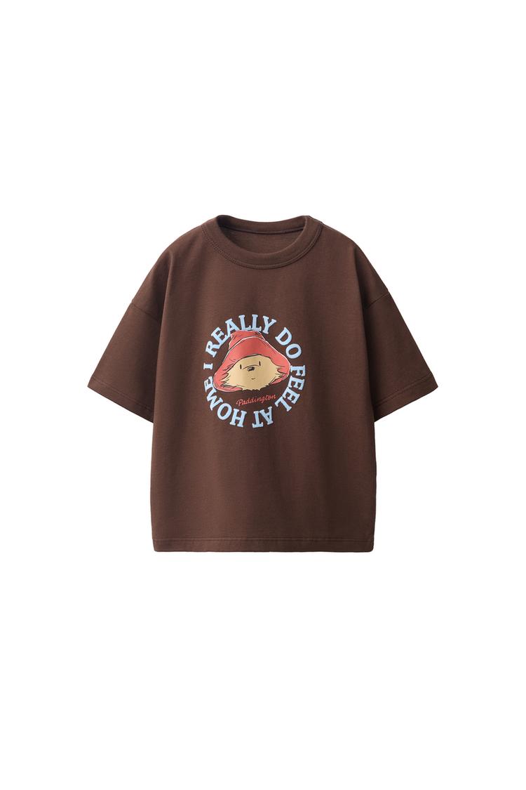 CAMISETA ESTAMPADO FLOCK PADDINGTON™