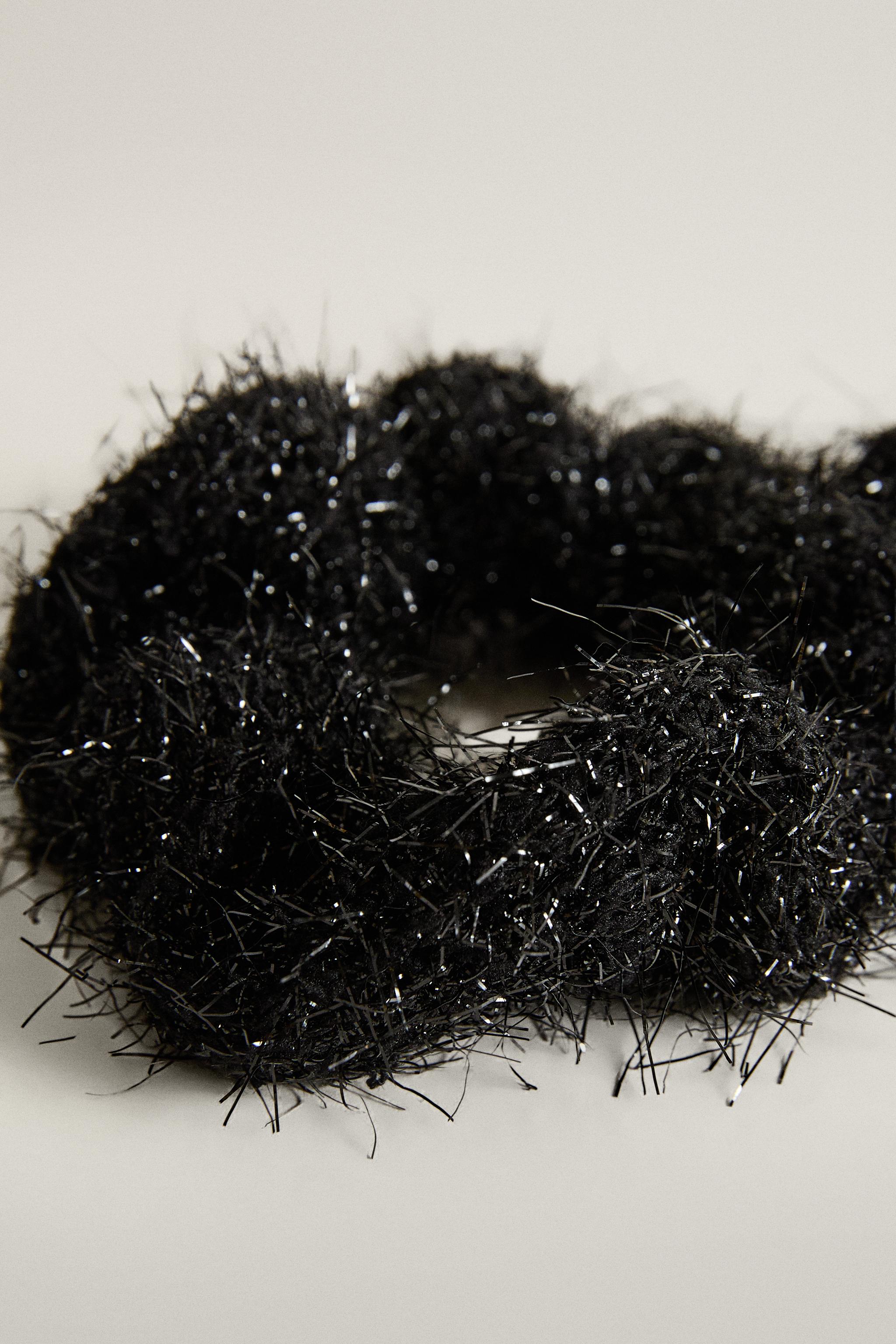HALLOWEEN CAT KIDS HAIR SCRUNCHIE