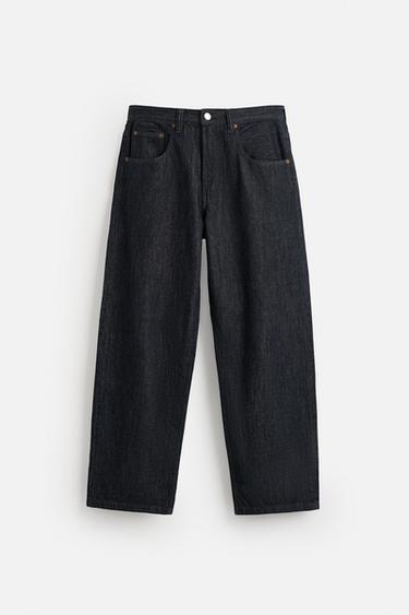 LIGHTWEIGHT BAGGY FIT JEANS - Indigo by Zara - Image 6