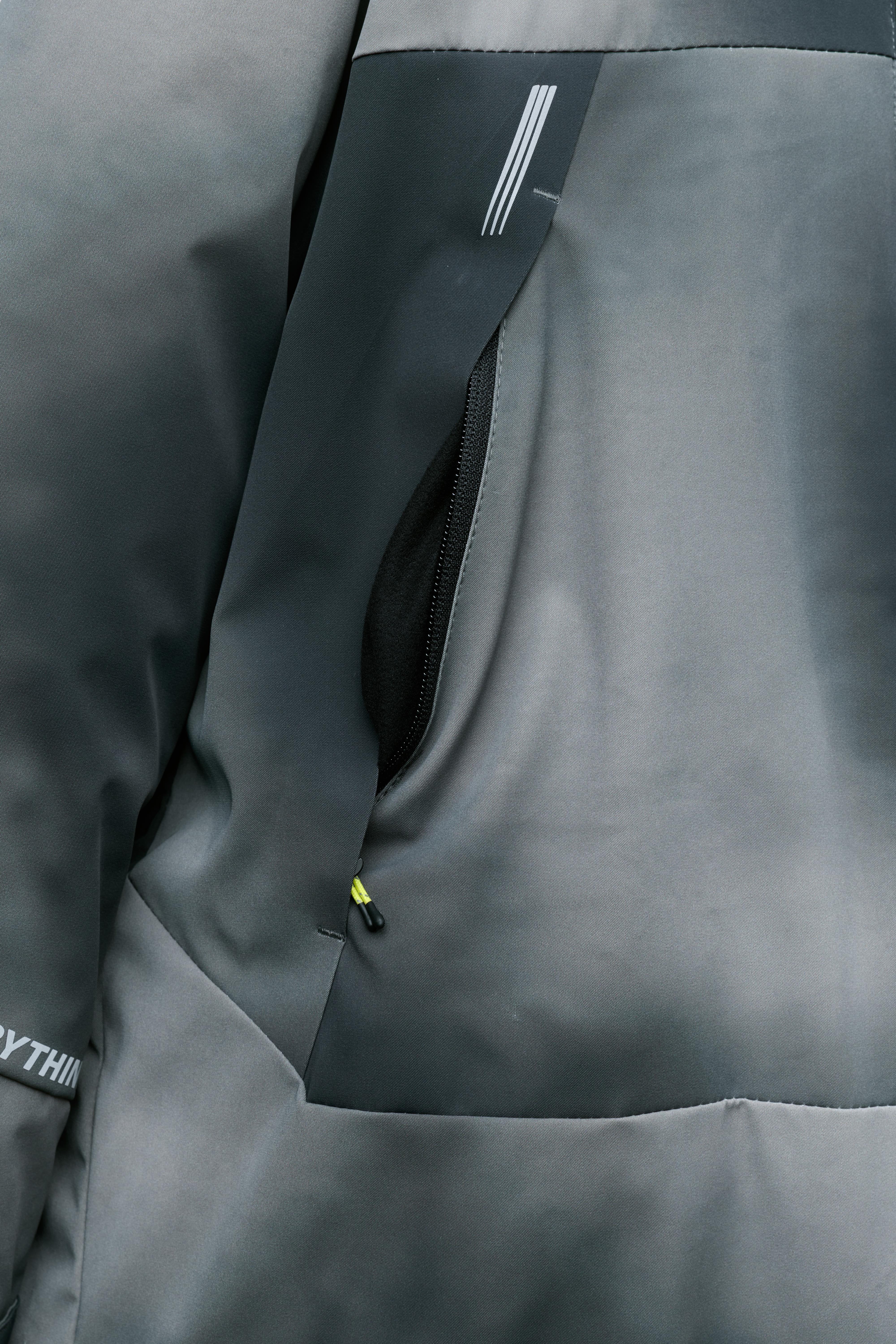 RECCO® SYSTEM SKI COLLECTION TIE DYE WATER RESISTANT AND WINDPROOF DETACHABLE HOODIE JACKET