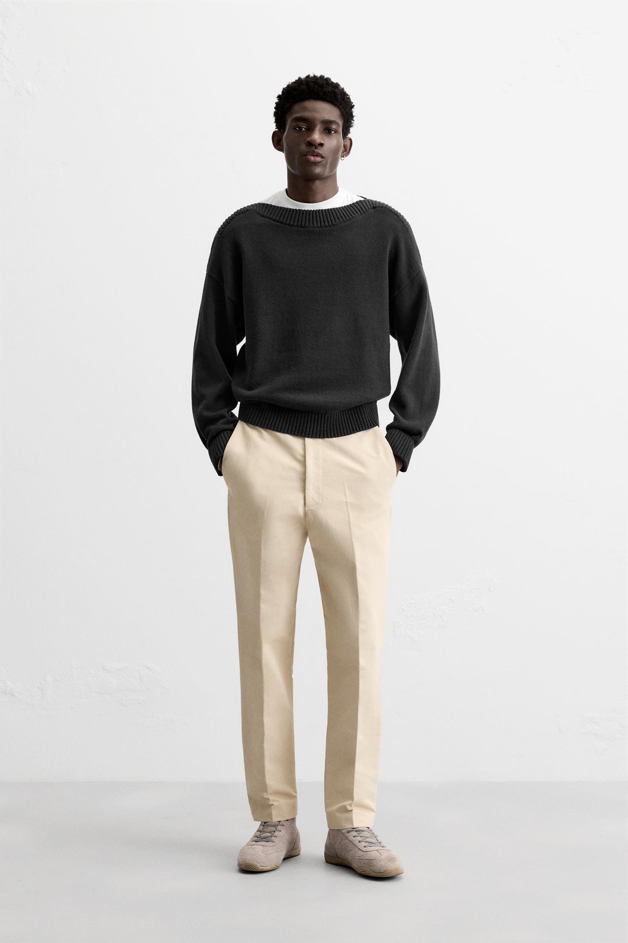 Men s Beige Pants ZARA United States