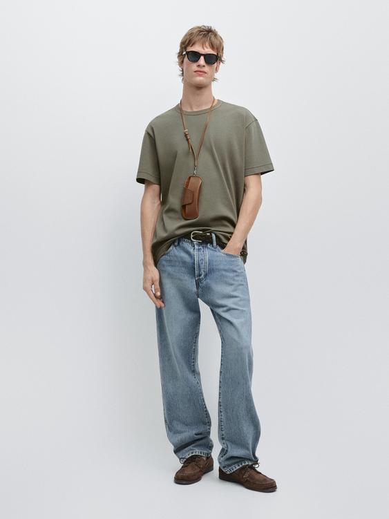 100% cotton short-sleeve T-shirt from Zara - $70