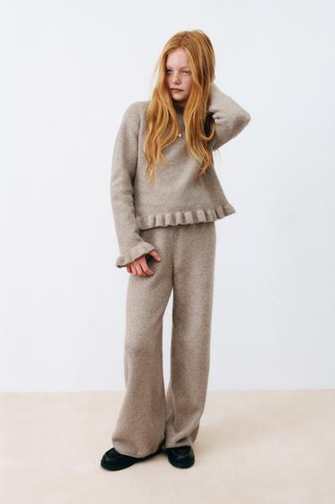 KNIT CULOTTES - Tans by Zara