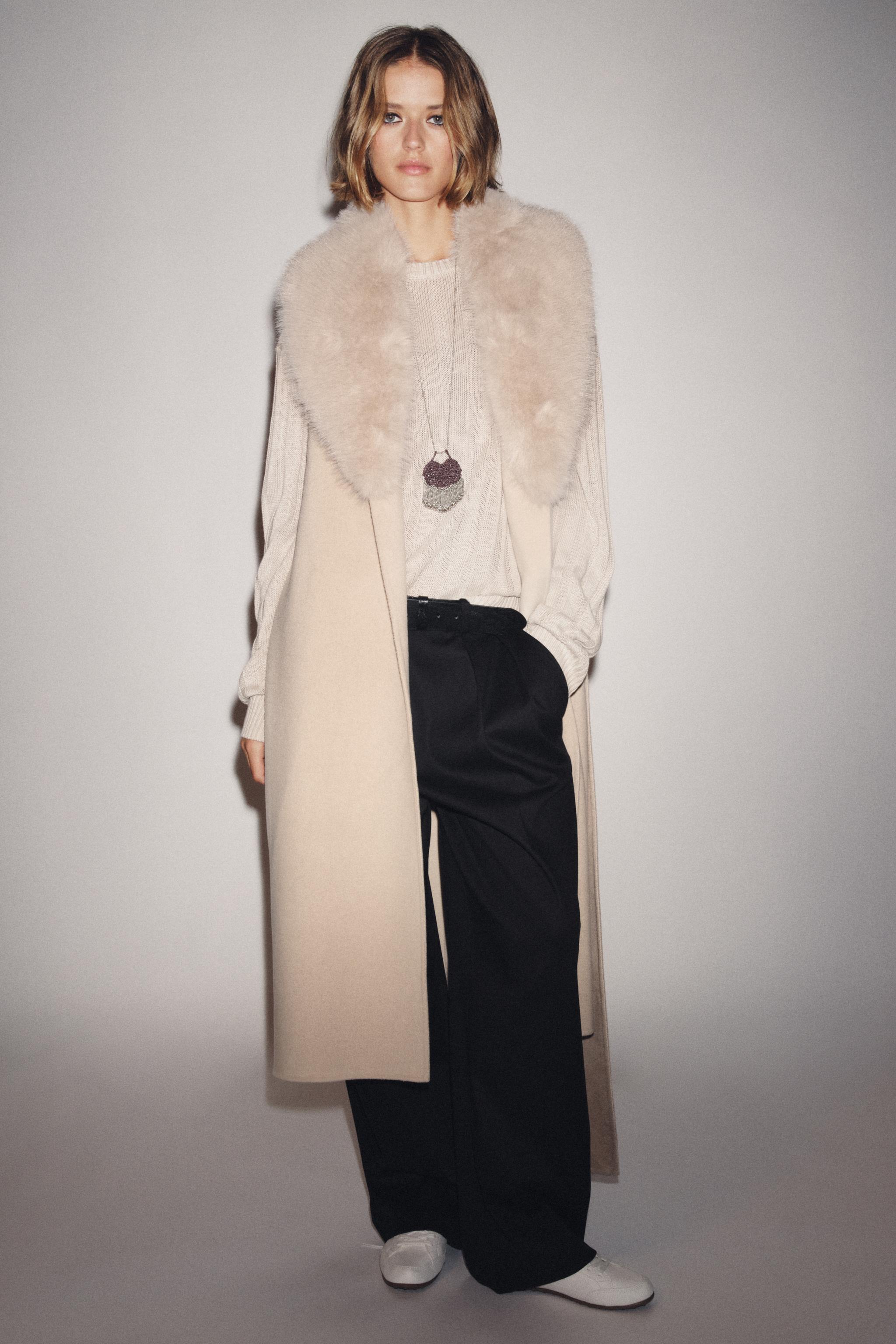seyto 　Jacquard cut fake fur vest seyto（セイト）の「Jacquard cut fake fur vest / ジャガード
