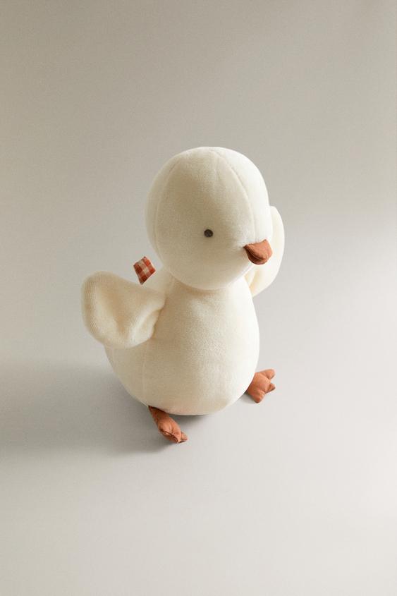 PELUCHE ENFANT CANARD MUSIQUE - Jaune de Zara - Image 0