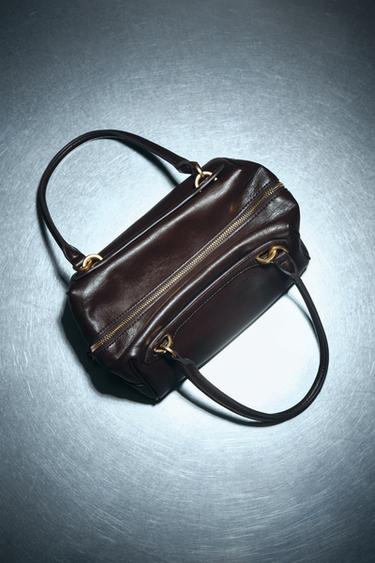 Zara 迷你保齡球包 - 棕色